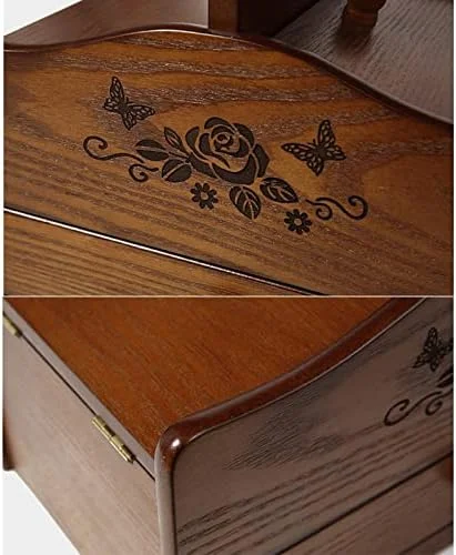 جعبه خیاطی، جعبه خیاطی چوبی، سبد خیاطی 2 طبقه برای بزرگسالان مبتدی، با کشوها و محفظه ها، برای نگهداری سوزن و ابزار گلدوزی (جعبه خالی) جعبه خیاطی، جعبه خیاطی چوبی، سبد خیاطی 2 طبقه برای بزرگسالان مبتدی، با کشوها و محفظه ها، برای نگهداری سوزن و ابزار گلدوزی (جعبه خالی)