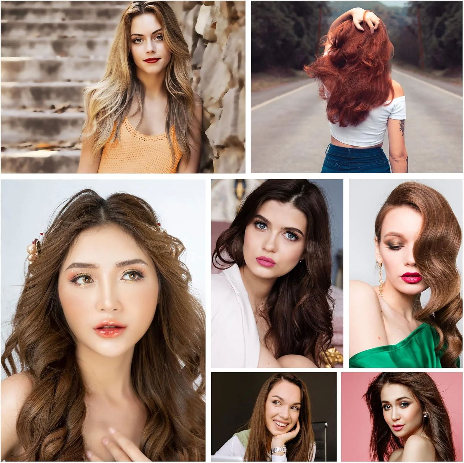 مجموعه بافت مو Beauty7، شامل سوزن بافت مو مشکی، نخ بافت مو، ابزار نخ کشی و دوخت مجموعه بافت مو Beauty7، شامل سوزن بافت مو مشکی، نخ بافت مو، ابزار نخ کشی و دوخت