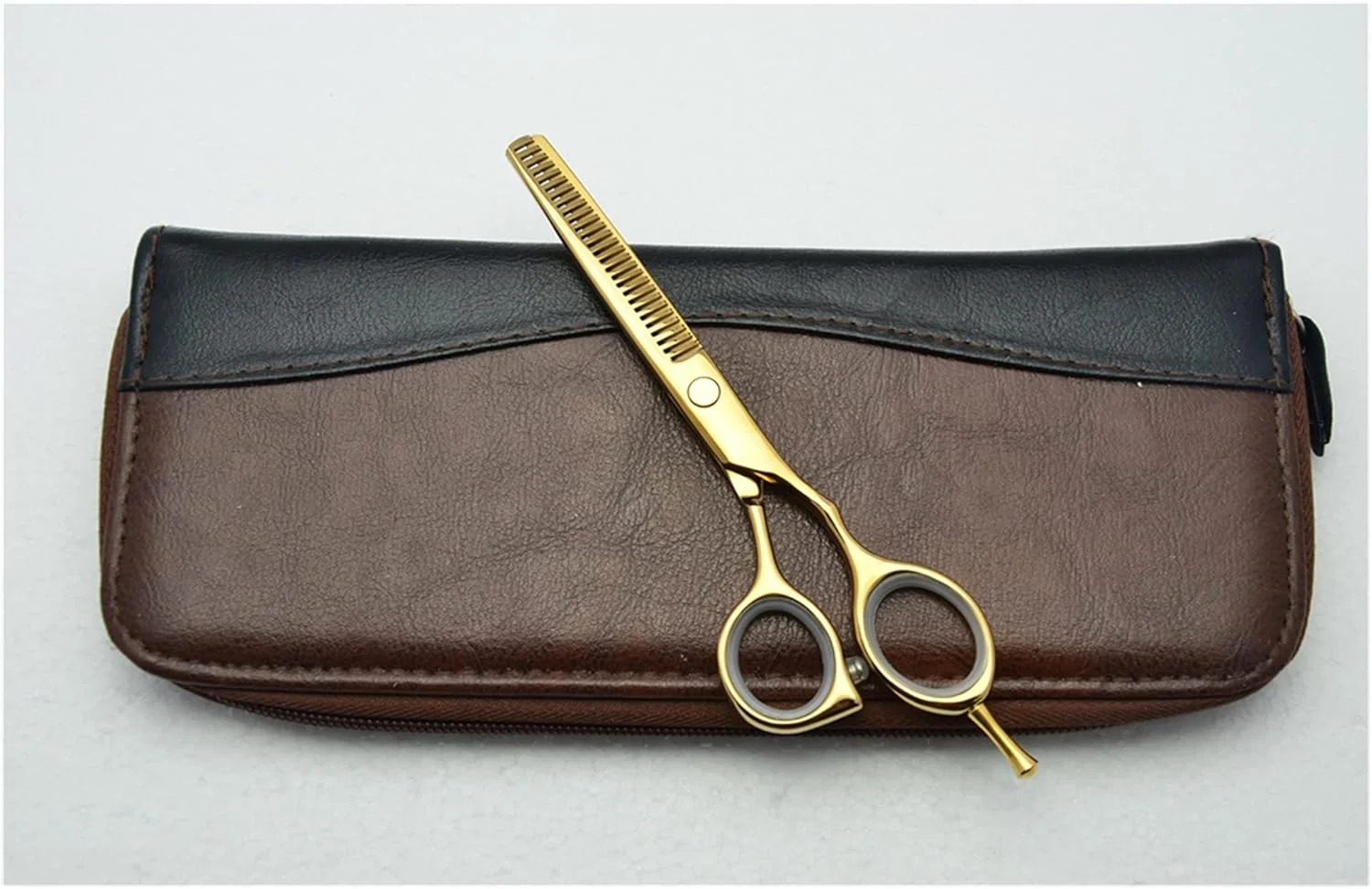 قیچی آرایشگری 5.5 اینچی، قیچی آرایشگری حرفه ای، قیچی پیتاژ، قیچی آرایشگری برای کوتاهی مو - پیتاژ بدون جعبه