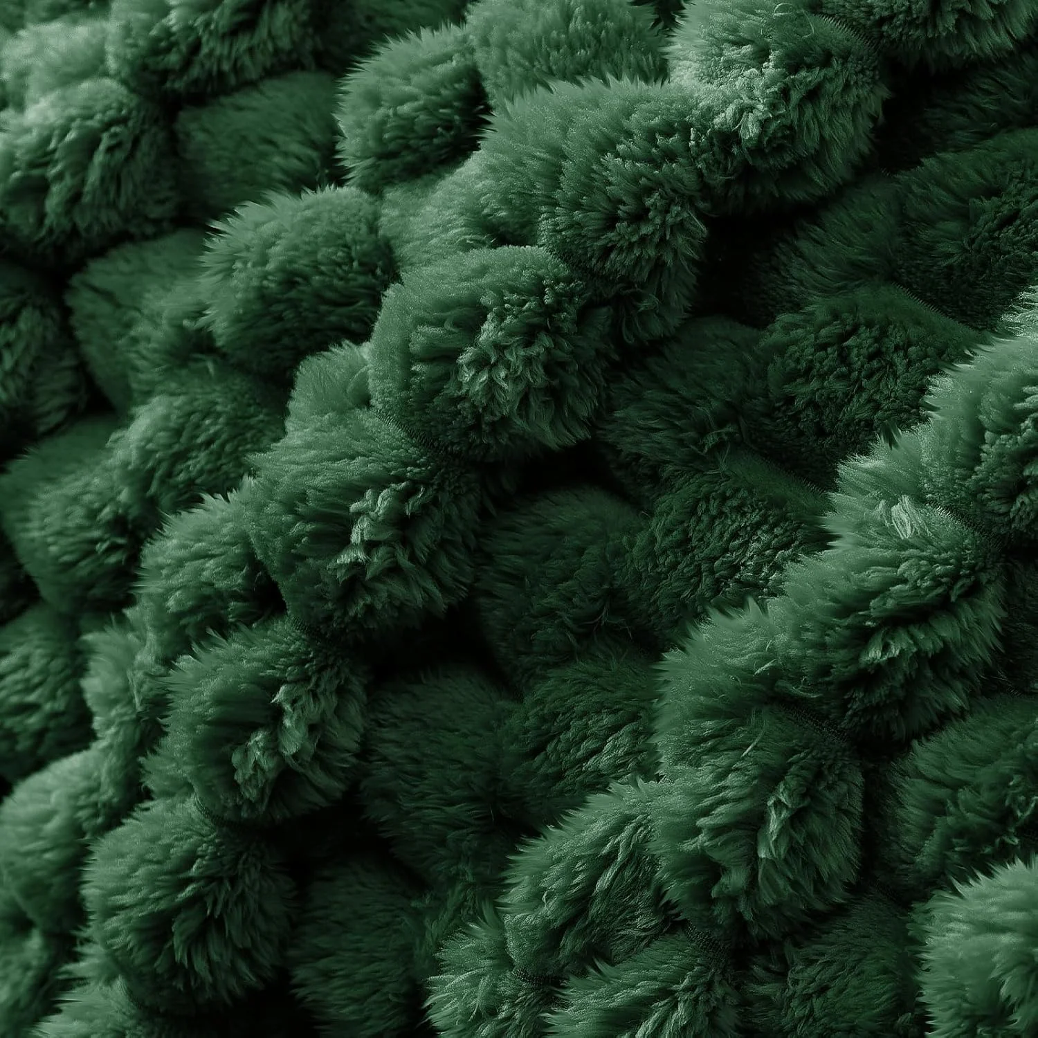 پتوی سایز کوئین Whale Flotilla برای تخت خواب با طرح ژاکارد، پتوهای نرم و لطیف و دنج و نفیس برای تمام فصول، گرم و پفکی، 90x90 اینچ، سبز زمردی