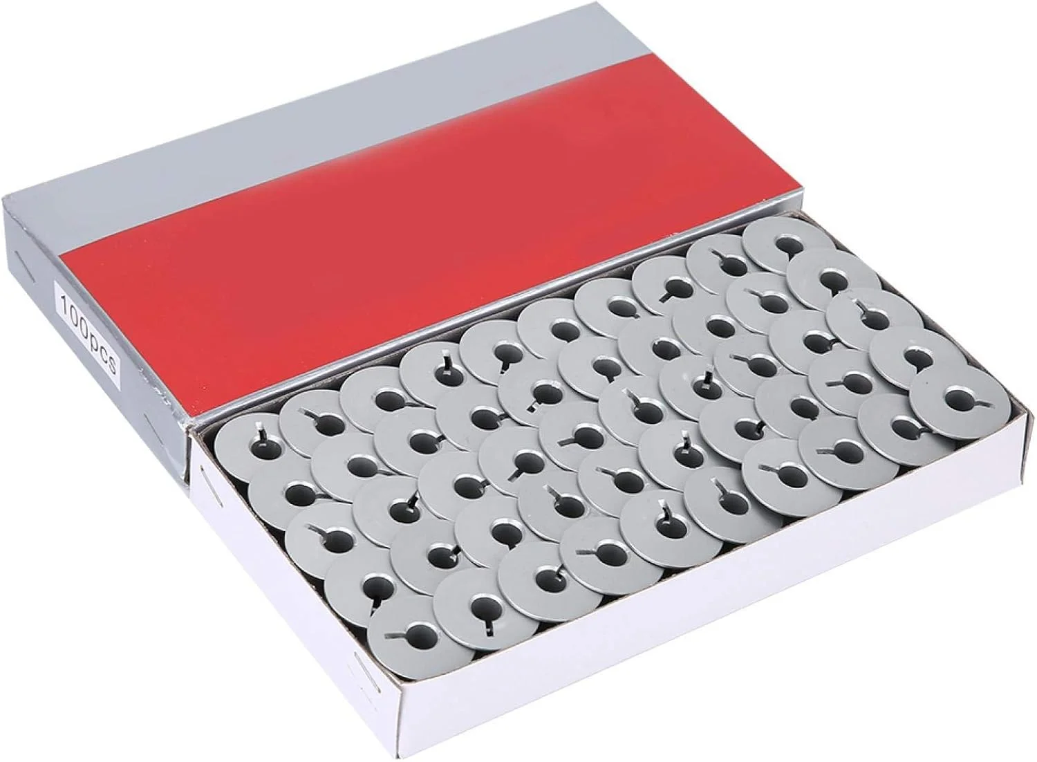 ماسوره آلومینیومی شیاردار 55623A - 100 عددی - مناسب قطعات ماشین آلات دوخت صنعتی