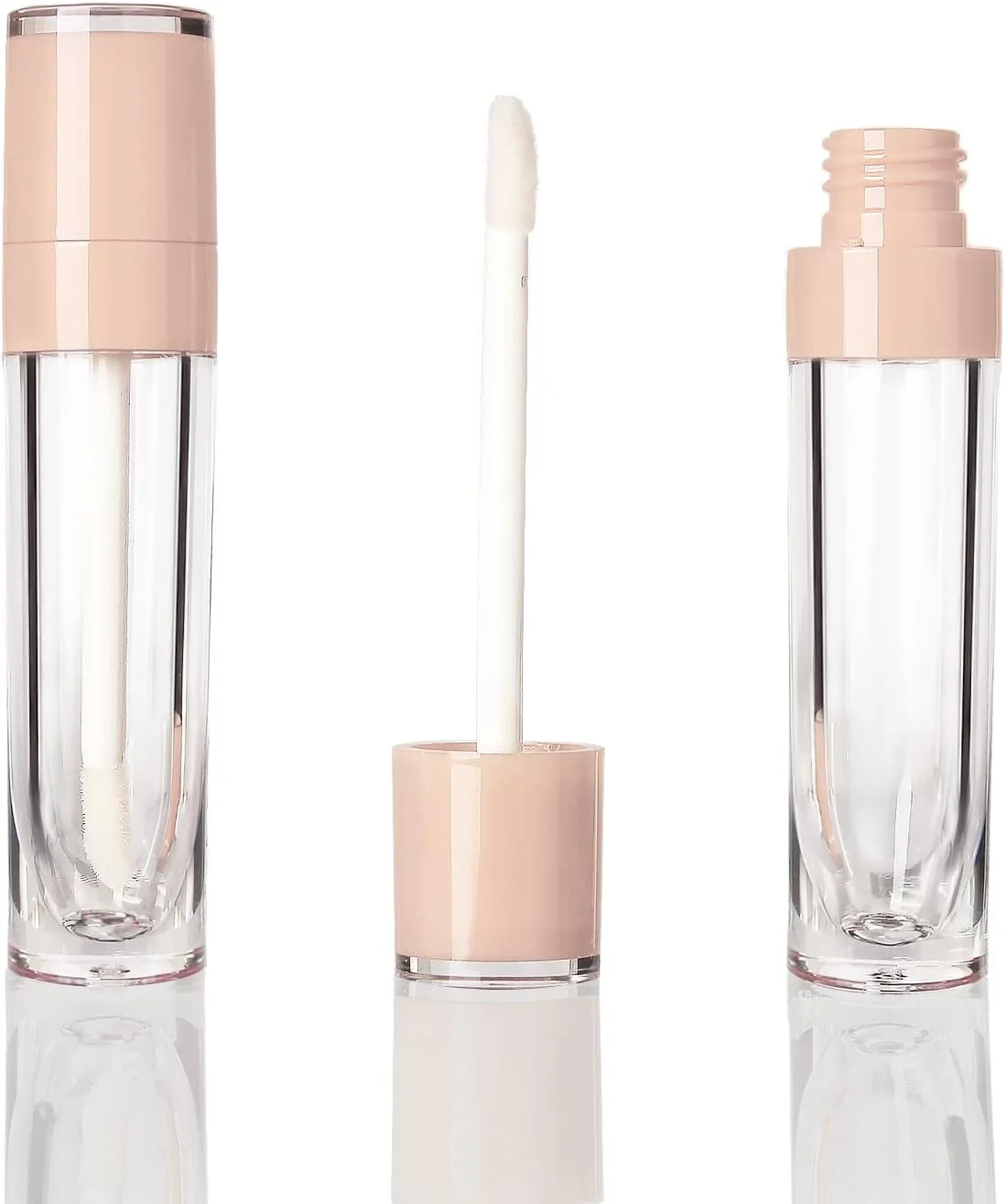 ظرف رژ لب مایع گرد کاسیدیا، 6 میلی لیتر، 24 عددی، صورتی ظرف رژ لب مایع گرد کاسیدیا، 6 میلی لیتر، 24 عددی، صورتی