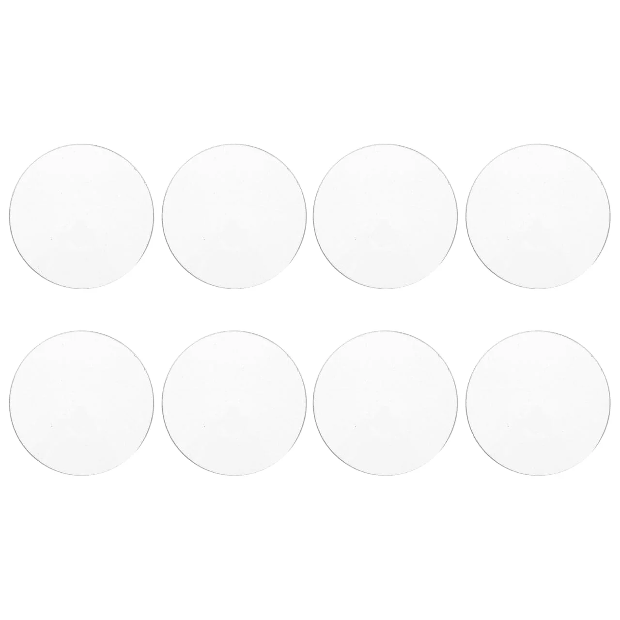 Baluue 10pcs Laboratory Watch Glass Beaker Covers, lab Teaching Watch Glass Evaporation Dish for Chemistry Class School Home Lab(50mm)