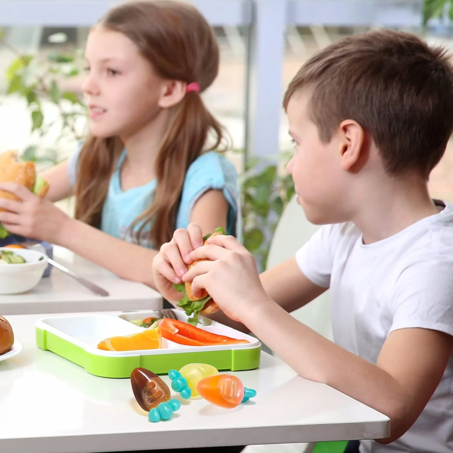 آزون بسته 30 عددی بطری های کوچک چاشنی فشاری، بطری فرعی سس کچاپ 5 میلی لیتری طرح هویج، ظرف پلاستیکی سس سالاد قابل استفاده مجدد برای کودکان