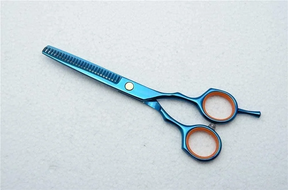 قیچی آرایشگری مو، آرایش مو حرفه ای نقره ای 6 اینچی طرح برگ بید ساده تک و دوبل مناسب برای استفاده در سالن یا منزل قیچی آرایشگری مو، آرایش مو حرفه ای نقره ای 6 اینچی طرح برگ بید ساده تک و دوبل مناسب برای استفاده در سالن یا منزل