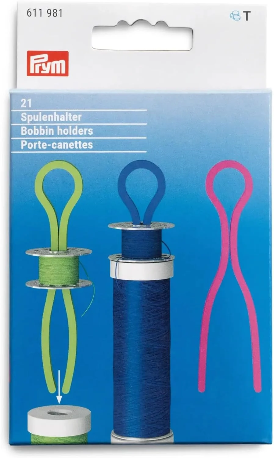 نگهدارنده ماسوره پلاستیکی پریم، رنگ های متنوع، تک سایز