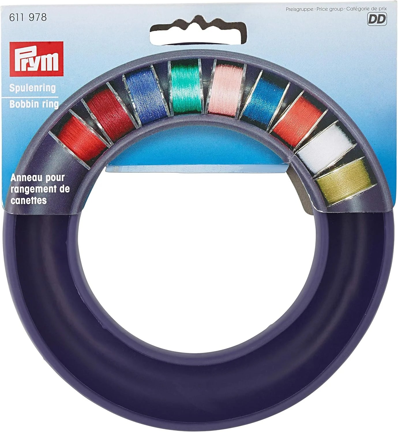 حلقه قرقره پریم، بنفش، سایز کوچک