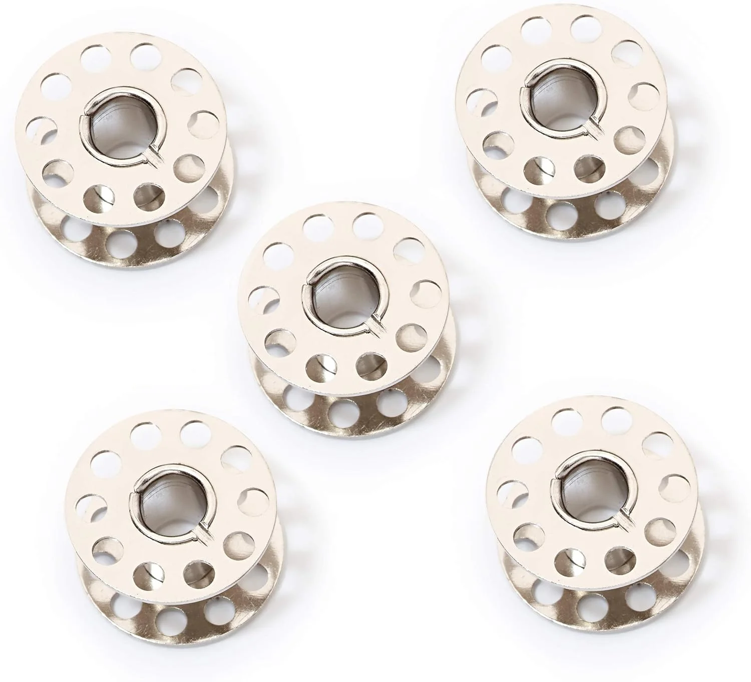 ماسوره های فلزی ۲.۵ ۲۰ میلی متری Prym برای چرخ خیاطی CB شاتل با قلاب نوسانی