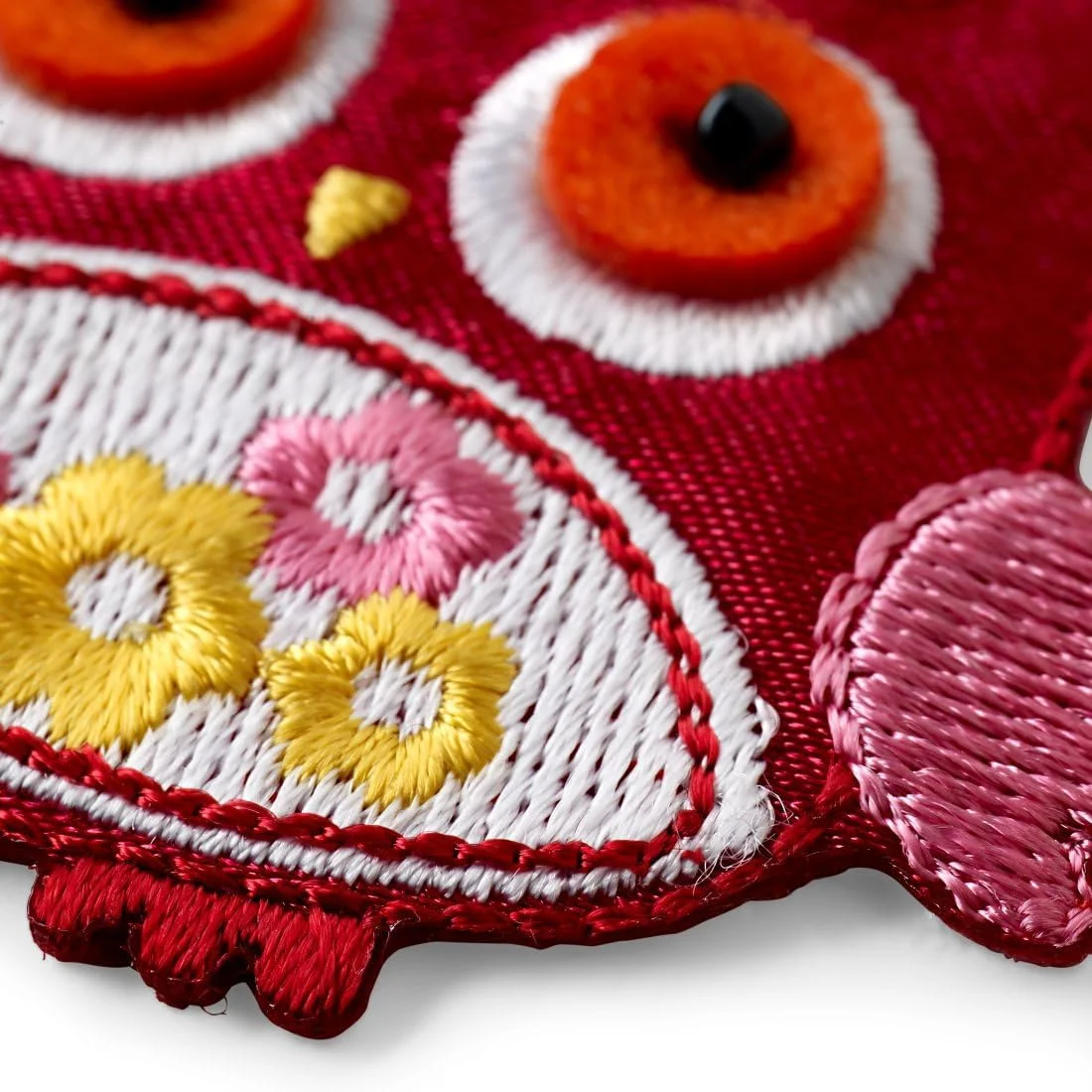 جغد قرمز آپلیکه Prym 923101، سایز متوسط