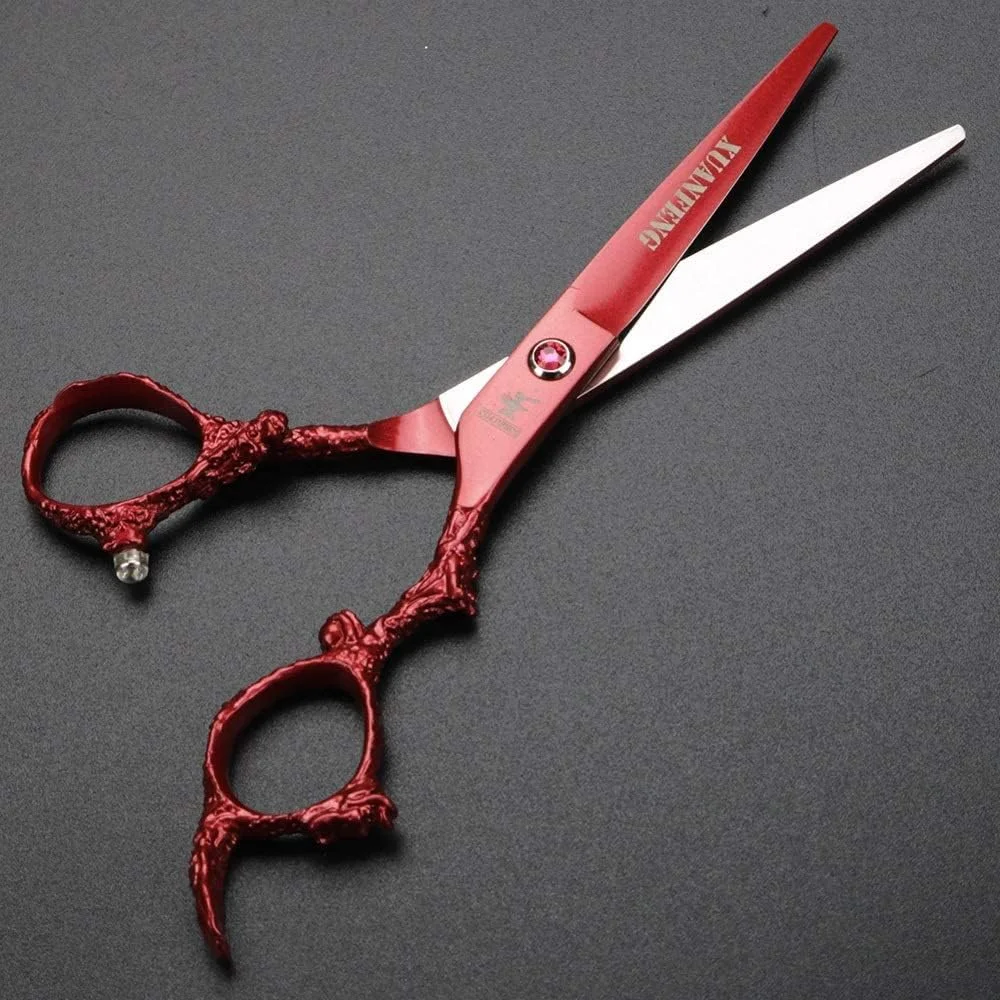 قیچی آرایشگری مو، پیرایش حیوانات خانگی، قیچی کم حجم کننده 6 اینچی، قیچی برش 7 اینچی خمیده برای گربه و سگ، ابزار پیرایش مو آرایشگر (برش 6 اینچی)، قیچی آرایشگری قیچی آرایشگری مو، پیرایش حیوانات خانگی، قیچی کم حجم کننده 6 اینچی، قیچی برش 7 اینچی خمیده برای گربه و سگ، ابزار پیرایش مو آرایشگر (برش 6 اینچی)، قیچی آرایشگری