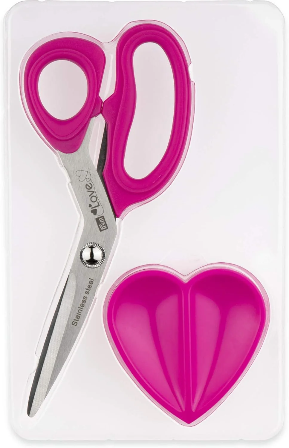 ست اولیه خیاطی نعنایی صورتی Prym 651223 Love، ابعاد 25x17x6.5 سانتی متر