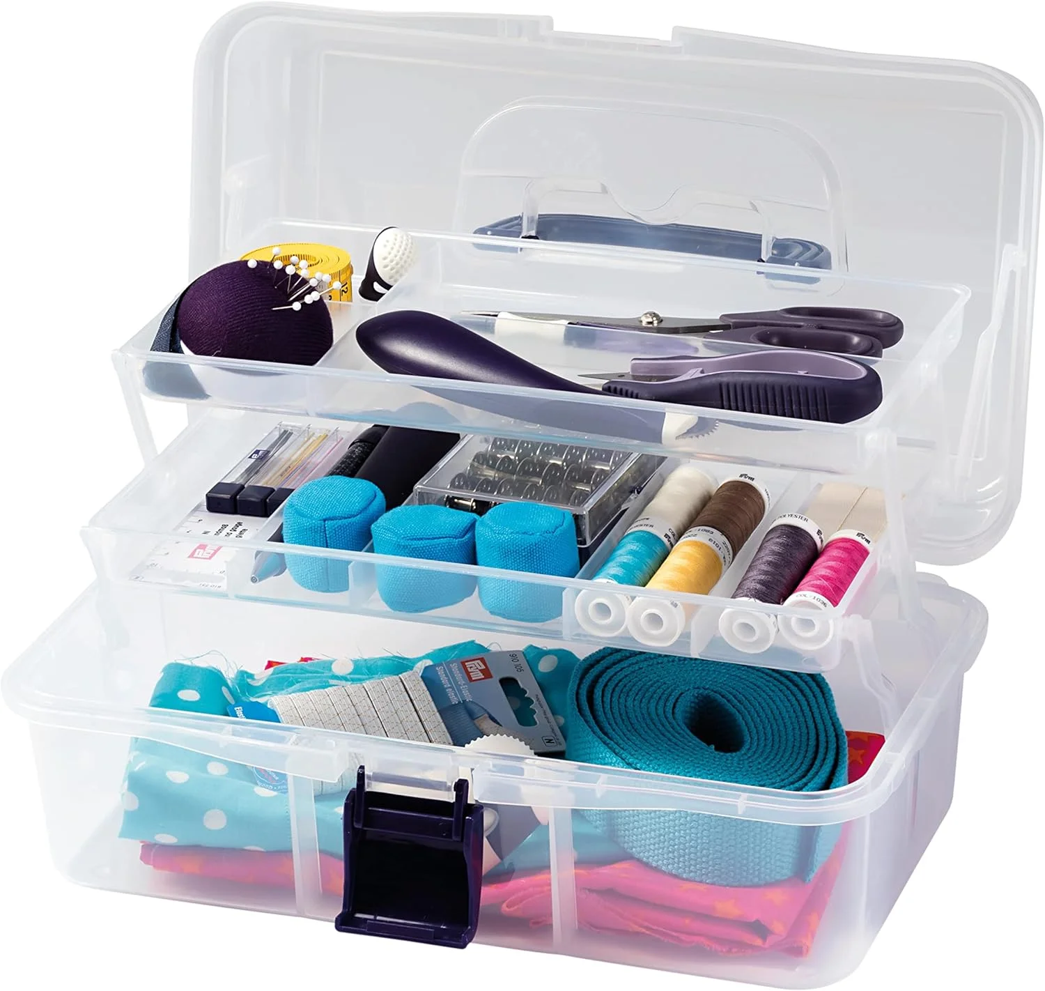 جعبه خیاطی شفاف Prym 612725