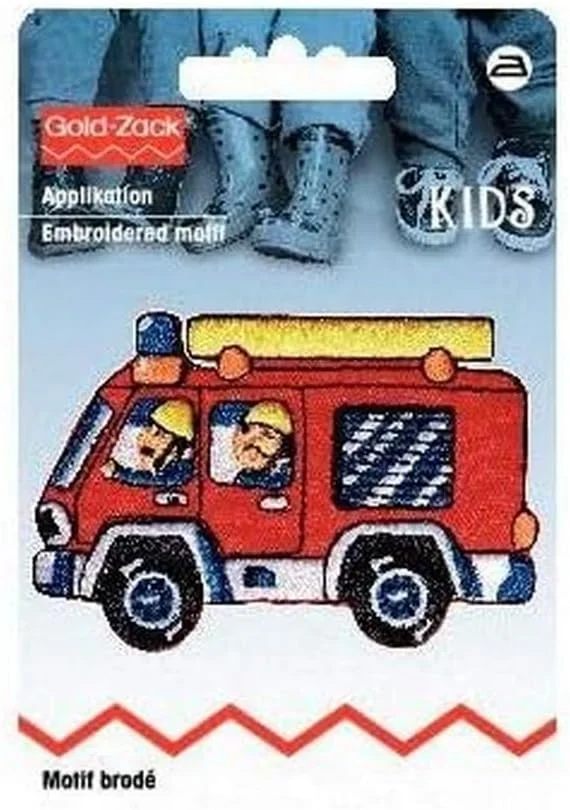 تکه دوزی طرح آتش نشانی قرمز پرایم، 5 سانتی متر