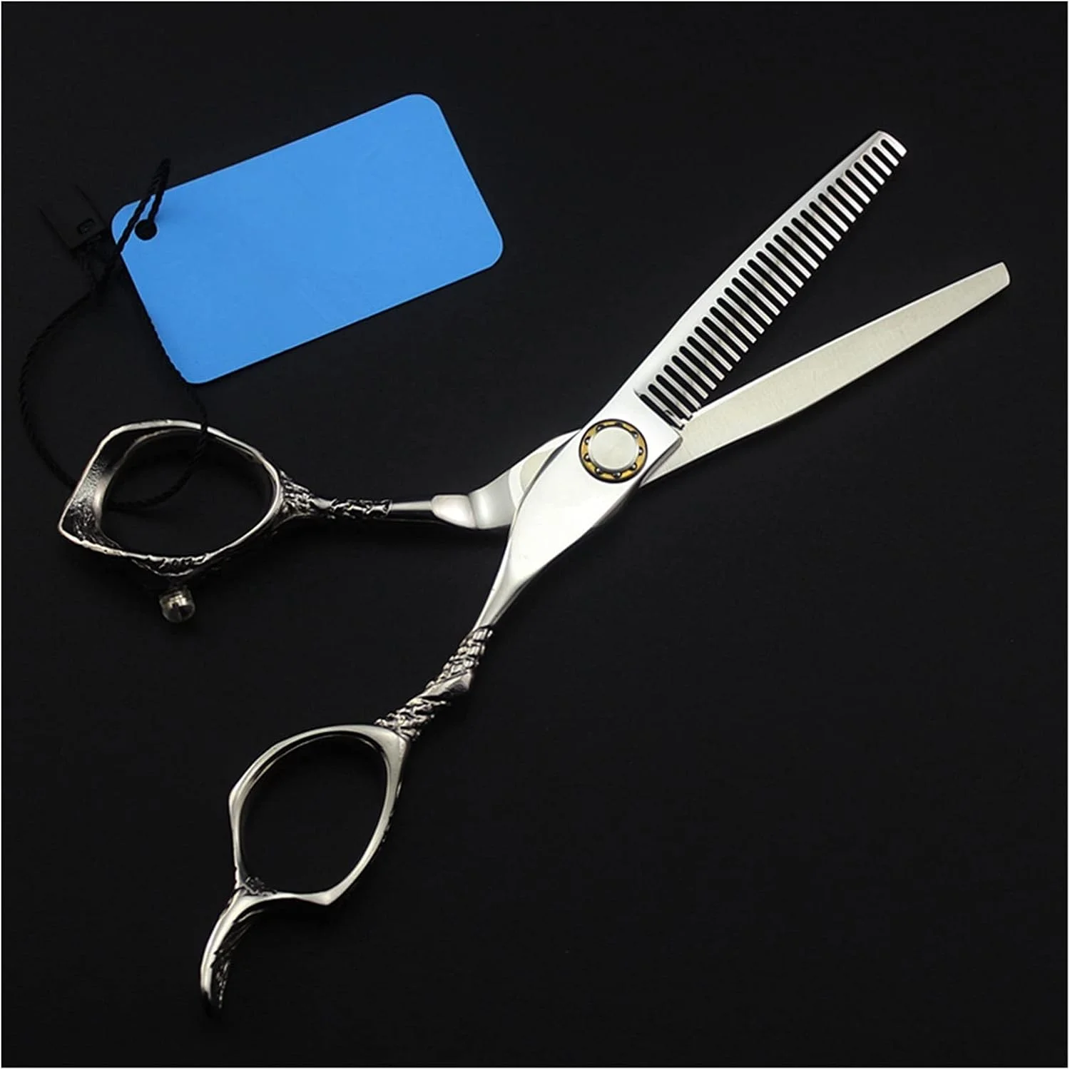 قیچی آرایشگری 6 اینچی بلبرینگ نقره ای آهن، قیچی آرایشگری، قیچی پیرایش، برش تخت، کیت برش مو قیچی آرایشگری قیچی آرایشگری 6 اینچی بلبرینگ نقره ای آهن، قیچی آرایشگری، قیچی پیرایش، برش تخت، کیت برش مو قیچی آرایشگری