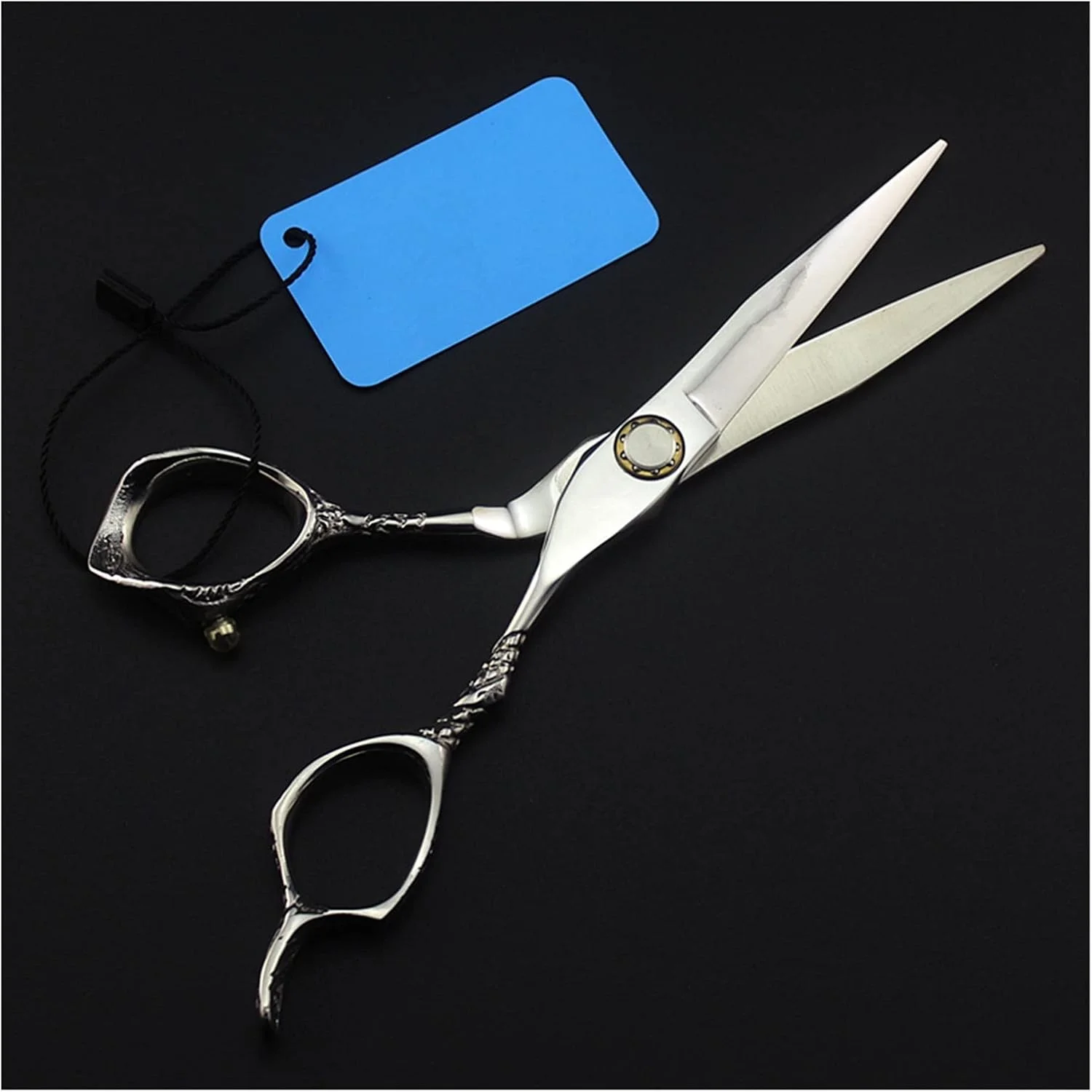 قیچی آرایشگری 6 اینچی بلبرینگ نقره ای آهن، قیچی آرایشگری، قیچی پیرایش، برش تخت، کیت برش مو قیچی آرایشگری قیچی آرایشگری 6 اینچی بلبرینگ نقره ای آهن، قیچی آرایشگری، قیچی پیرایش، برش تخت، کیت برش مو قیچی آرایشگری