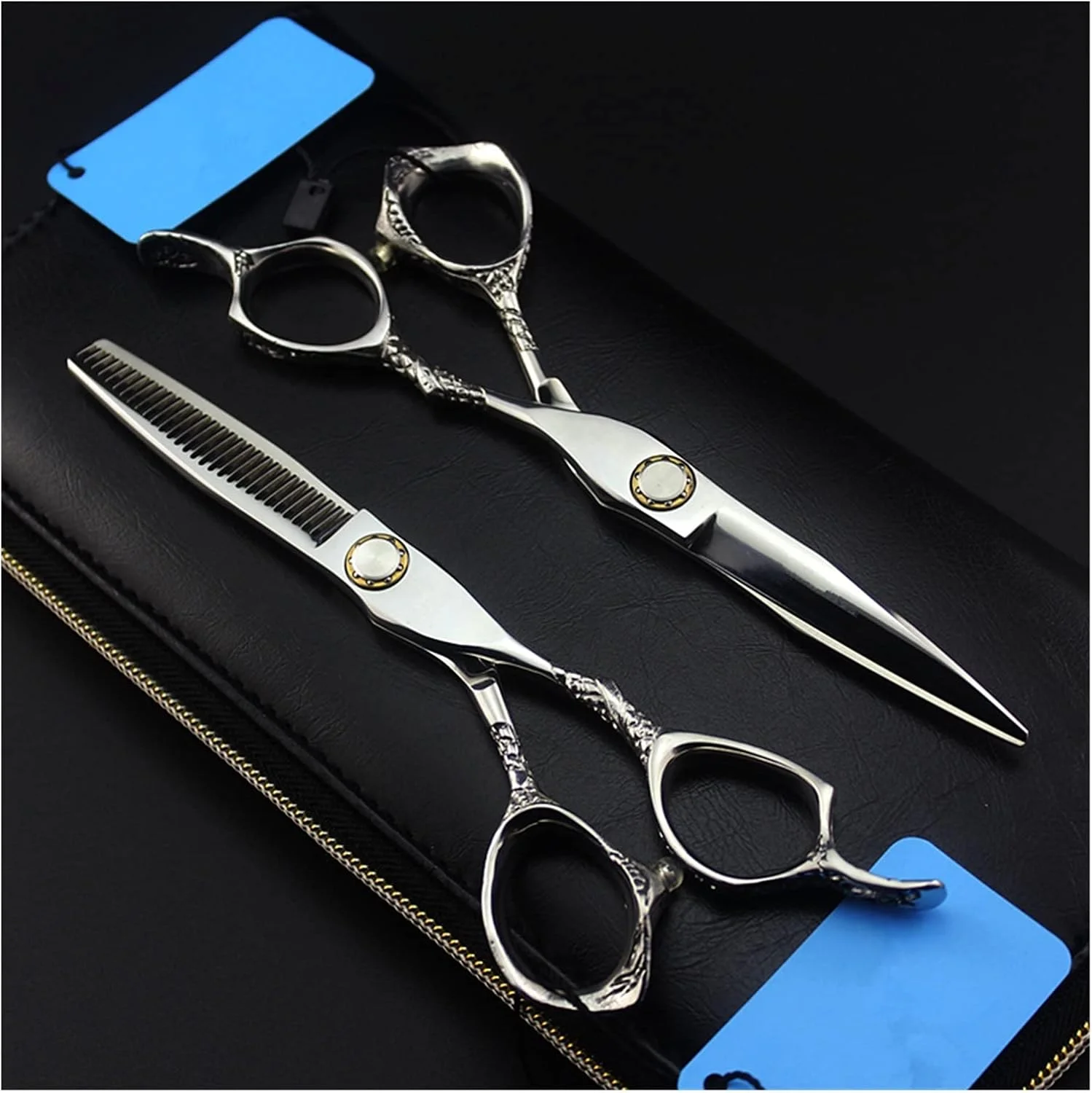 قیچی آرایشگری 6 اینچی بلبرینگ نقره ای آهن، قیچی آرایشگری، قیچی پیرایش، برش تخت، کیت برش مو قیچی آرایشگری قیچی آرایشگری 6 اینچی بلبرینگ نقره ای آهن، قیچی آرایشگری، قیچی پیرایش، برش تخت، کیت برش مو قیچی آرایشگری