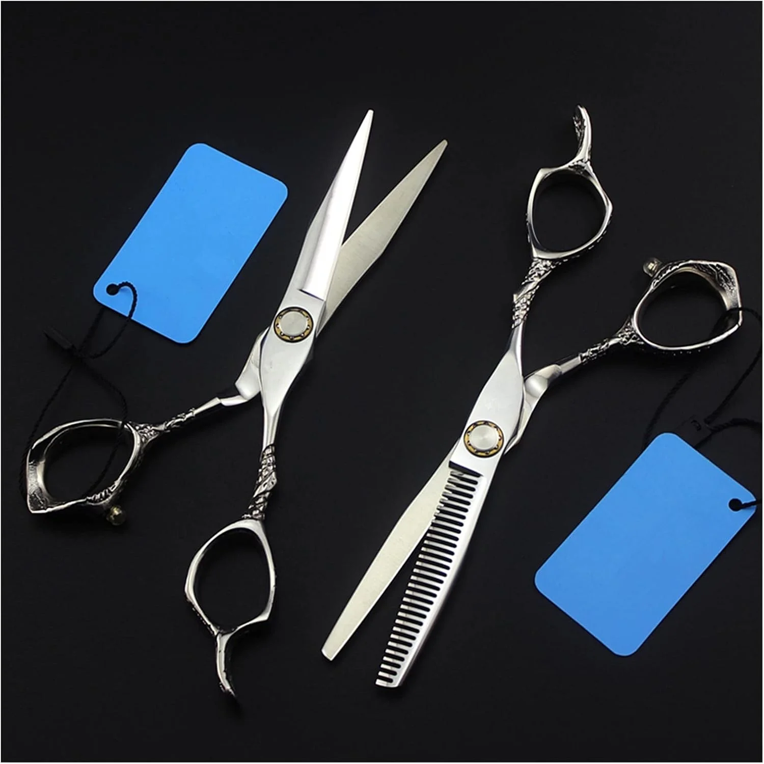 قیچی آرایشگری 6 اینچی بلبرینگ نقره ای آهن، قیچی آرایشگری، قیچی پیرایش، برش تخت، کیت برش مو قیچی آرایشگری قیچی آرایشگری 6 اینچی بلبرینگ نقره ای آهن، قیچی آرایشگری، قیچی پیرایش، برش تخت، کیت برش مو قیچی آرایشگری