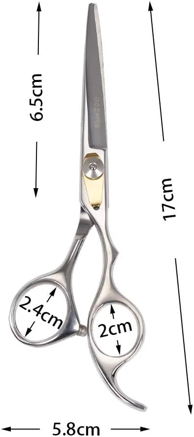 قیچی حرفه ای CLX سری Razor Edge - قیچی/شانه آرایشگری - 6.0 اینچ - قیچی سبیل و قیچی آرایشگری با پیچ تنظیم دقیق قیچی حرفه ای CLX سری Razor Edge - قیچی/شانه آرایشگری - 6.0 اینچ - قیچی سبیل و قیچی آرایشگری با پیچ تنظیم دقیق