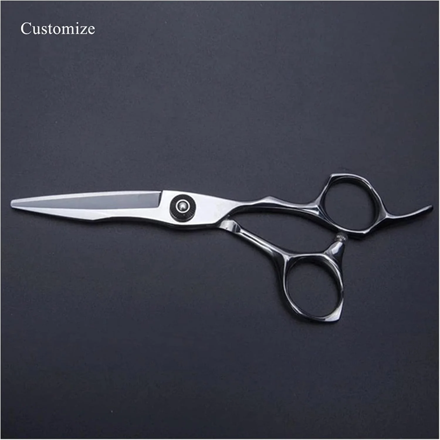 قیچی آرایشگری نقره ای 6 اینچی، قیچی آرایشگری برای آرایشگاه ها و سالن ها، قیچی پیرایش مو