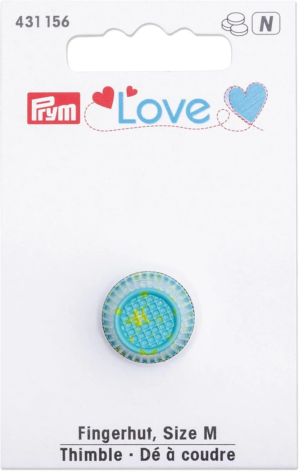 انگشتانه پریم 431156، سبز، قطر 17 میلی متر انگشتانه پریم 431156، سبز، قطر 17 میلی متر