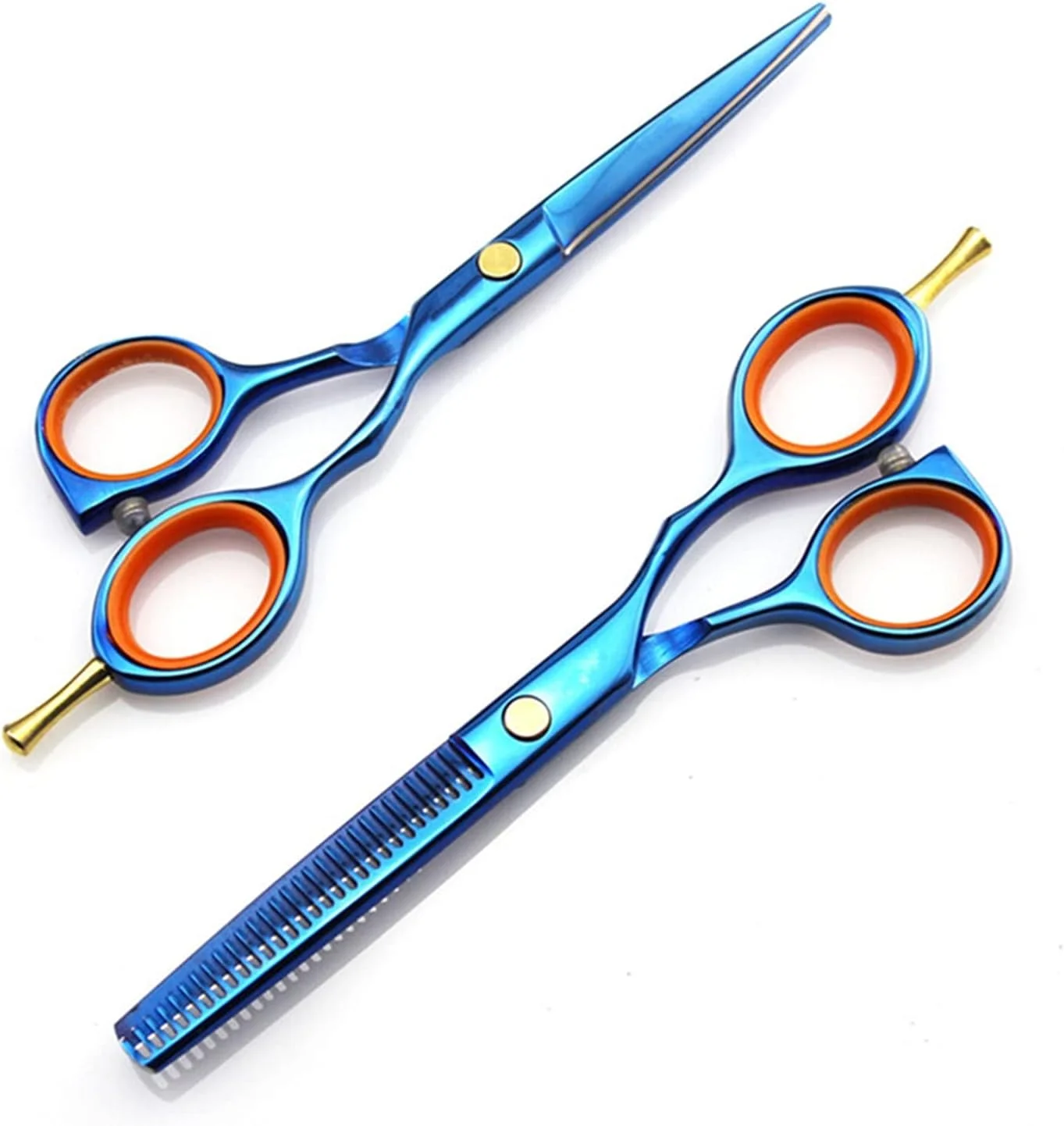 قیچی آرایشگری 5.5 اینچی Blauw، قیچی کوتاهی مو، قیچی پیتاژ، قیچی آرایشگر، قیچی کوتاهی مو، B