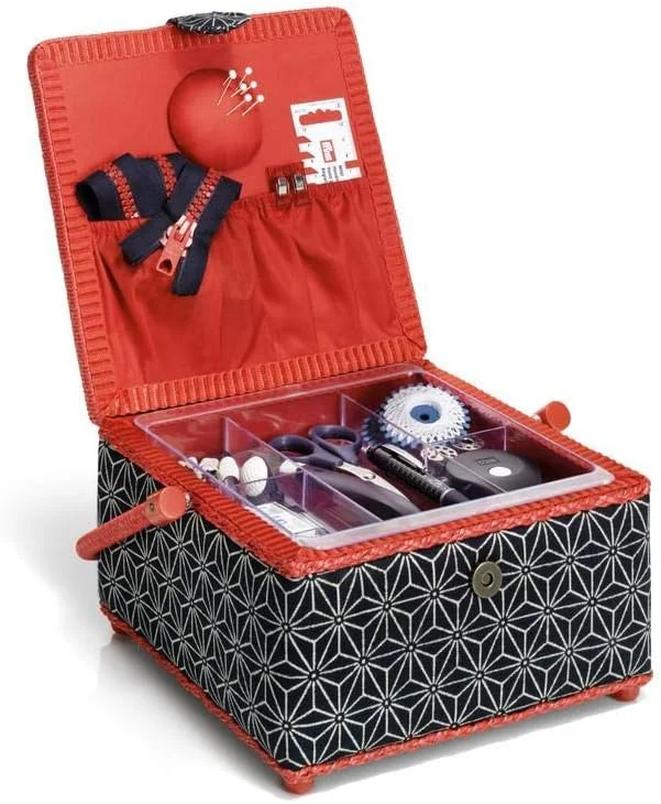 جعبه خیاطی PRYM_612030 مدل Kyoto، چند رنگ، سایز One Size