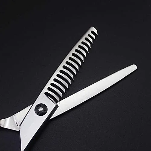 قیچی اصلاح مو، قیچی آرایشگری، قیچی کوتاهی مو، فولاد 440C 6 اینچی، قیچی آرایشگاهی 16 دندانه، ست قیچی پیتاژ آرایشگری قیچی اصلاح مو، قیچی آرایشگری، قیچی کوتاهی مو، فولاد 440C 6 اینچی، قیچی آرایشگاهی 16 دندانه، ست قیچی پیتاژ آرایشگری