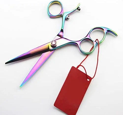 قیچی اصلاح مو، قیچی آرایشگری حرفه ای 6.0 اینچی مخصوص دست چپ، قیچی آرایشگری، قیچی آرایشگری با دسته چرخشی قیچی اصلاح مو، قیچی آرایشگری حرفه ای 6.0 اینچی مخصوص دست چپ، قیچی آرایشگری، قیچی آرایشگری با دسته چرخشی