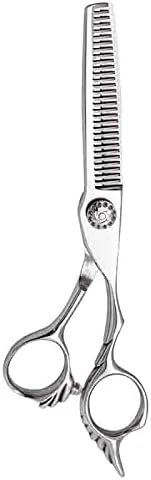 قیچی آرایشگری مو، قیچی اصلاح مو، قیچی استیل ضد زنگ 6 اینچی نقره ای 440C، قیچی موی ظریف شیک برای ست آرایشگری قیچی آرایشگری مو، قیچی اصلاح مو، قیچی استیل ضد زنگ 6 اینچی نقره ای 440C، قیچی موی ظریف شیک برای ست آرایشگری