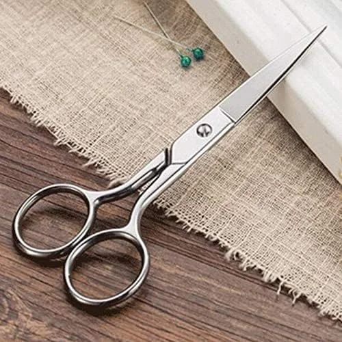 قیچی آرایشگری مو سناپ، 2.5-6 اینچ، قیچی کوچک آرایشی برای اصلاح مو و موهای بینی، ابزار روزانه، قیچی ابرو، آرایشگر، قیچی آرایشگری (6 اینچ)