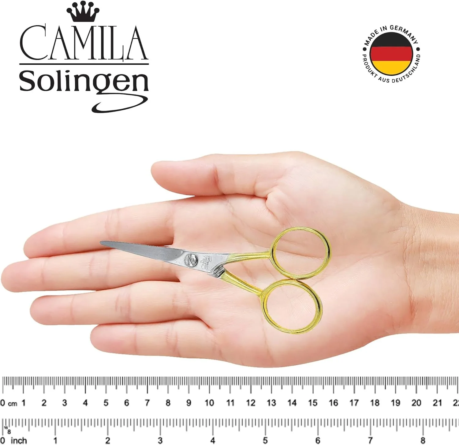 قیچی آرایشگری کامیلا سولینگن مدل CS45 قیچی آرایشگری کامیلا سولینگن مدل CS45