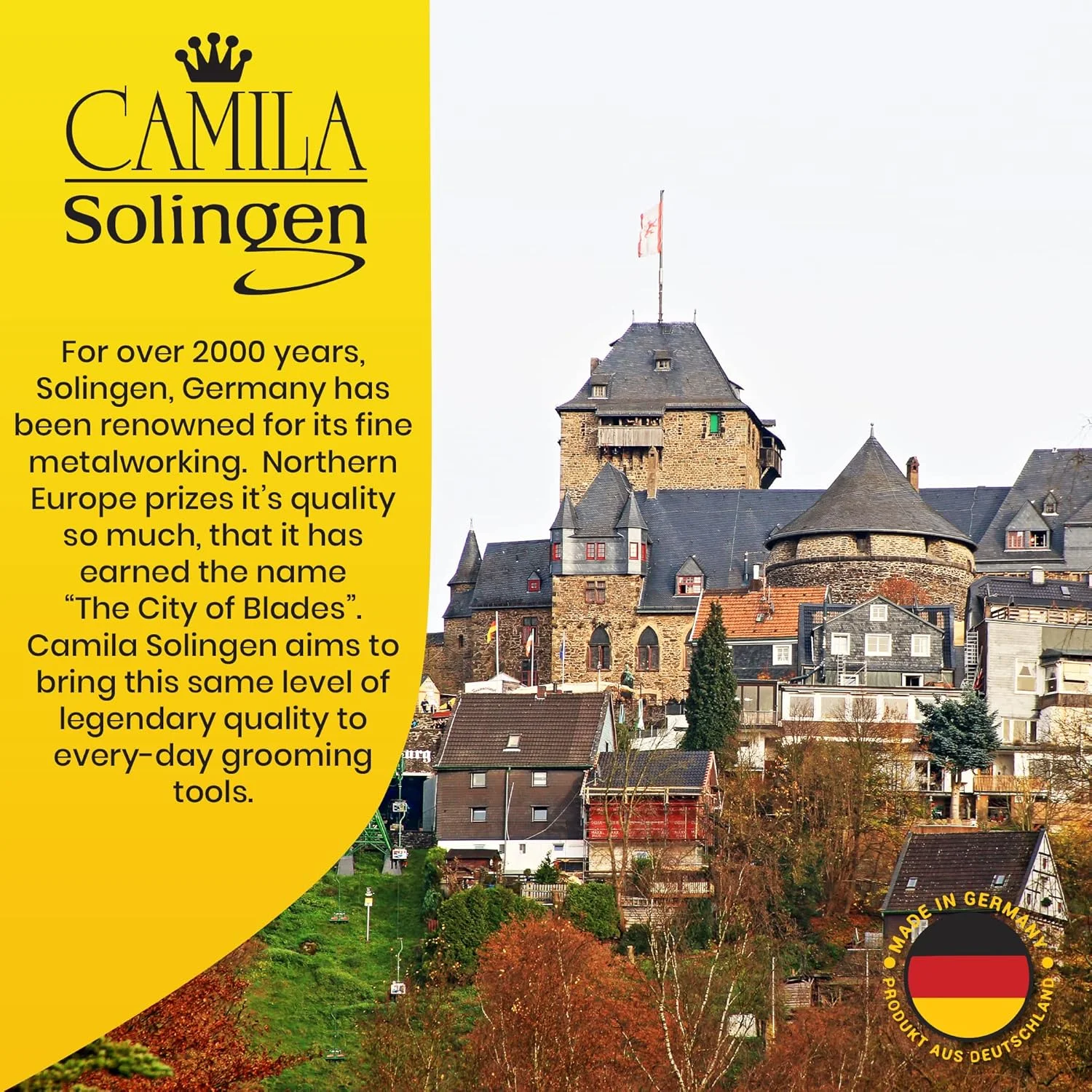 قیچی آرایشگری کامیلا سولینگن مدل CS45 قیچی آرایشگری کامیلا سولینگن مدل CS45