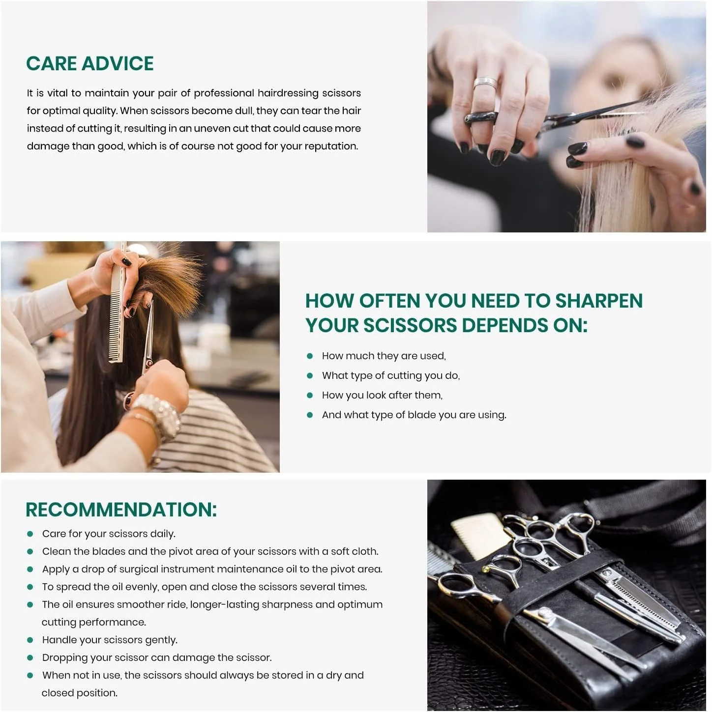 قیچی آرایشگری بِلِزارد برای آرایشگران زن و مرد - قیچی کوتاهی مو کبالت VG10 با تیغه های فوق العاده تیز - قیچی آرایشگری 14 سانتی متری برای حالت دادن، مرتب کردن، کوتاهی و لایه لایه کردن مو قیچی آرایشگری بِلِزارد برای آرایشگران زن و مرد - قیچی کوتاهی مو کبالت VG10 با تیغه های فوق العاده تیز - قیچی آرایشگری 14 سانتی متری برای حالت دادن، مرتب کردن، کوتاهی و لایه لایه کردن مو