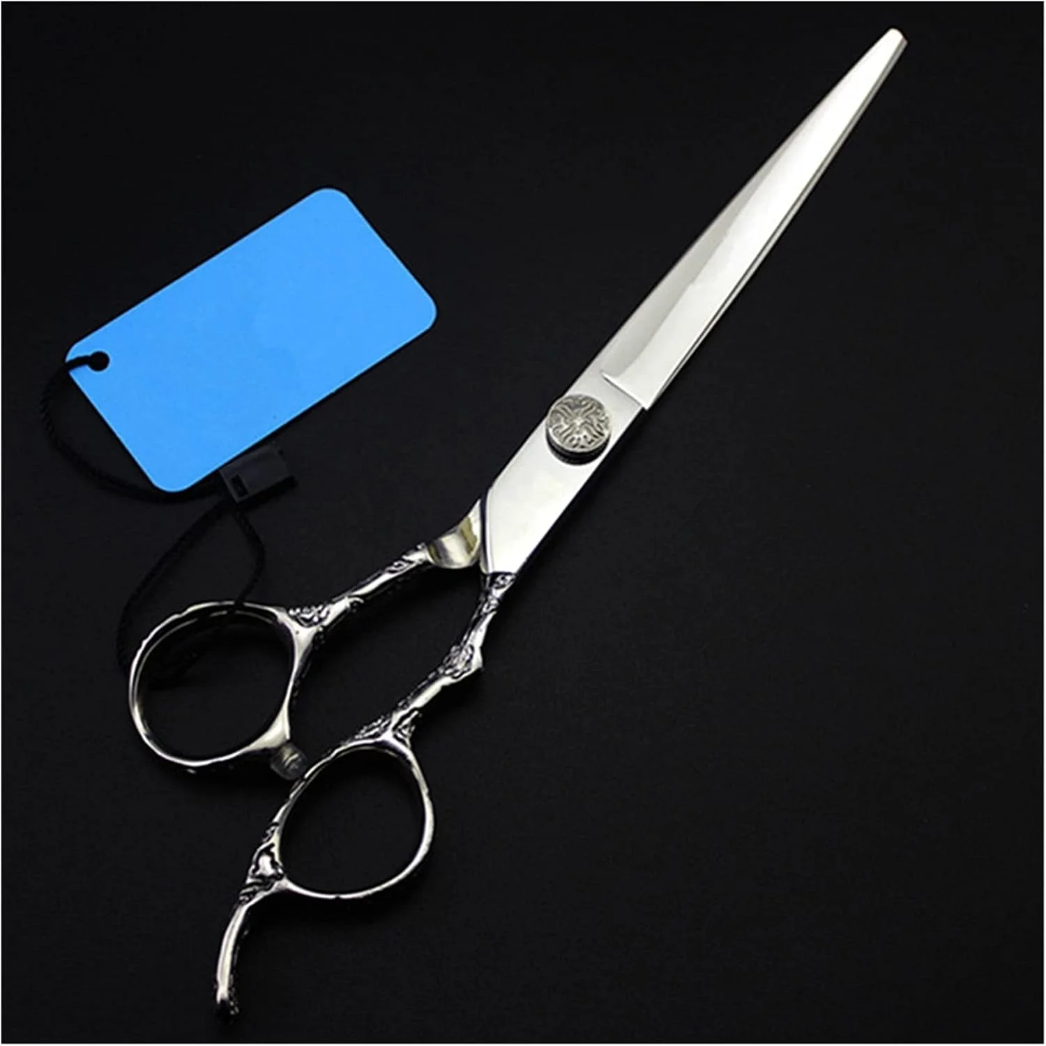 قیچی آرایشگری دسته آلوچه ای 7 اینچی، قیچی پیتاژ، قیچی آرایشگری، قیچی کوتاهی مو، پیتاژ-B قیچی آرایشگری دسته آلوچه ای 7 اینچی، قیچی پیتاژ، قیچی آرایشگری، قیچی کوتاهی مو، پیتاژ-B