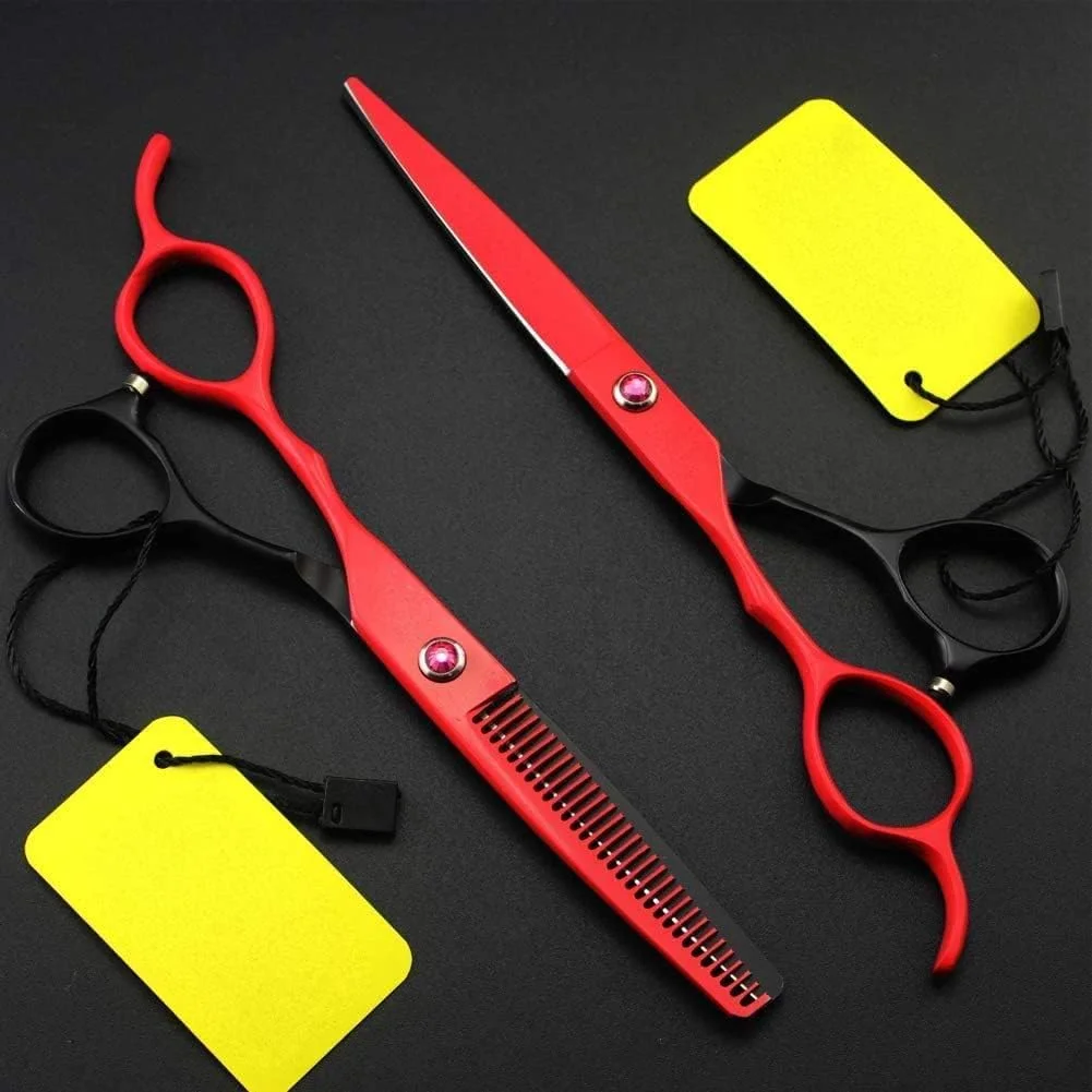 قیچی آرایشگری رترو، قیچی موی لوکس، قیچی حرفه ای آرایشگاه، ست قیچی آرایشگری حرفه ای، C1، کات صاف 6 اینچ قیچی آرایشگری رترو، قیچی موی لوکس، قیچی حرفه ای آرایشگاه، ست قیچی آرایشگری حرفه ای، C1، کات صاف 6 اینچ