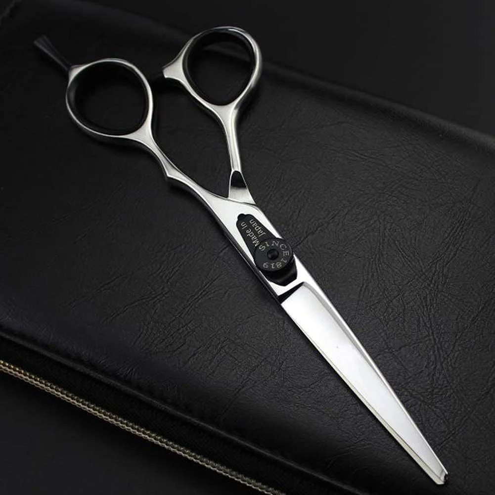 قیچی آرایشگری رترو، قیچی موی لوکس، قیچی سالن آرایشگری حرفه ای، ست قیچی آرایشگری حرفه ای، C1، کات صاف 6 اینچ