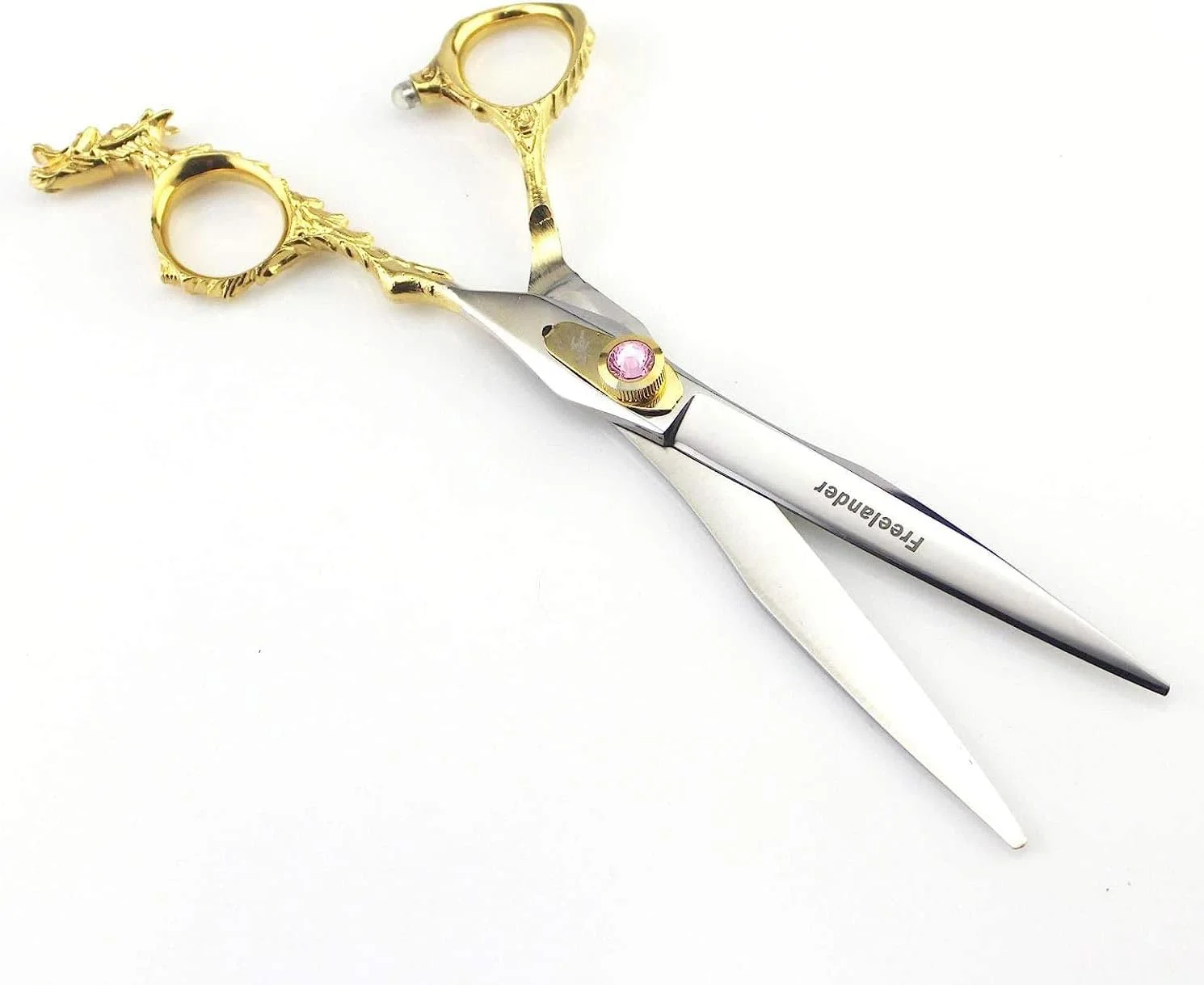 قیچی آرایشگری رترو، قیچی سالنی، قیچی موی لوکس، آرایشگر حرفه ای، قیچی پیرایش حرفه ای، ست قیچی مو، A، برش دندانه دار 6 اینچ؟