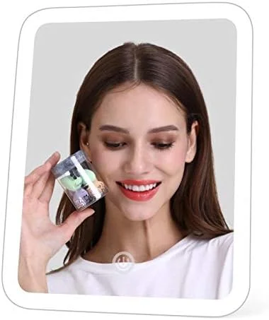 آینه آرایشی چراغ دار Summer Snow LED، آینه آرایشی بزرگ معمولی با نور سه رنگ، آینه مسافرتی بزرگنمایی 10 برابر قابل جابجایی. دوگانه، آینه رومیزی چرخشی 180 درجه قابل شارژ آینه آرایشی چراغ دار Summer Snow LED، آینه آرایشی بزرگ معمولی با نور سه رنگ، آینه مسافرتی بزرگنمایی 10 برابر قابل جابجایی. دوگانه، آینه رومیزی چرخشی 180 درجه قابل شارژ