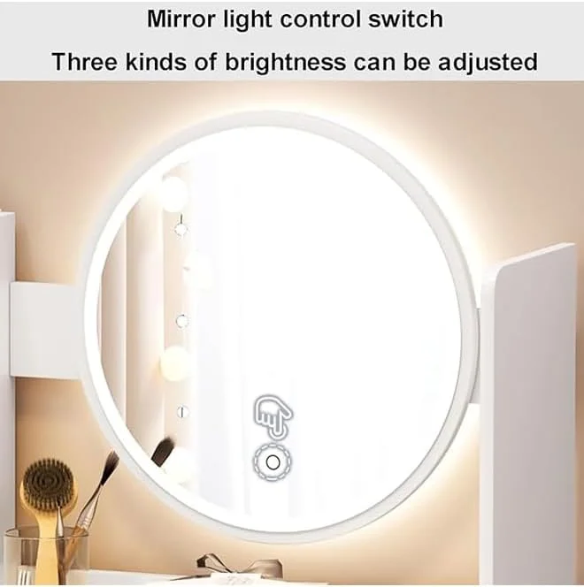 میز آرایش NKX با آینه تاشو میز آرایش NKX با آینه تاشو