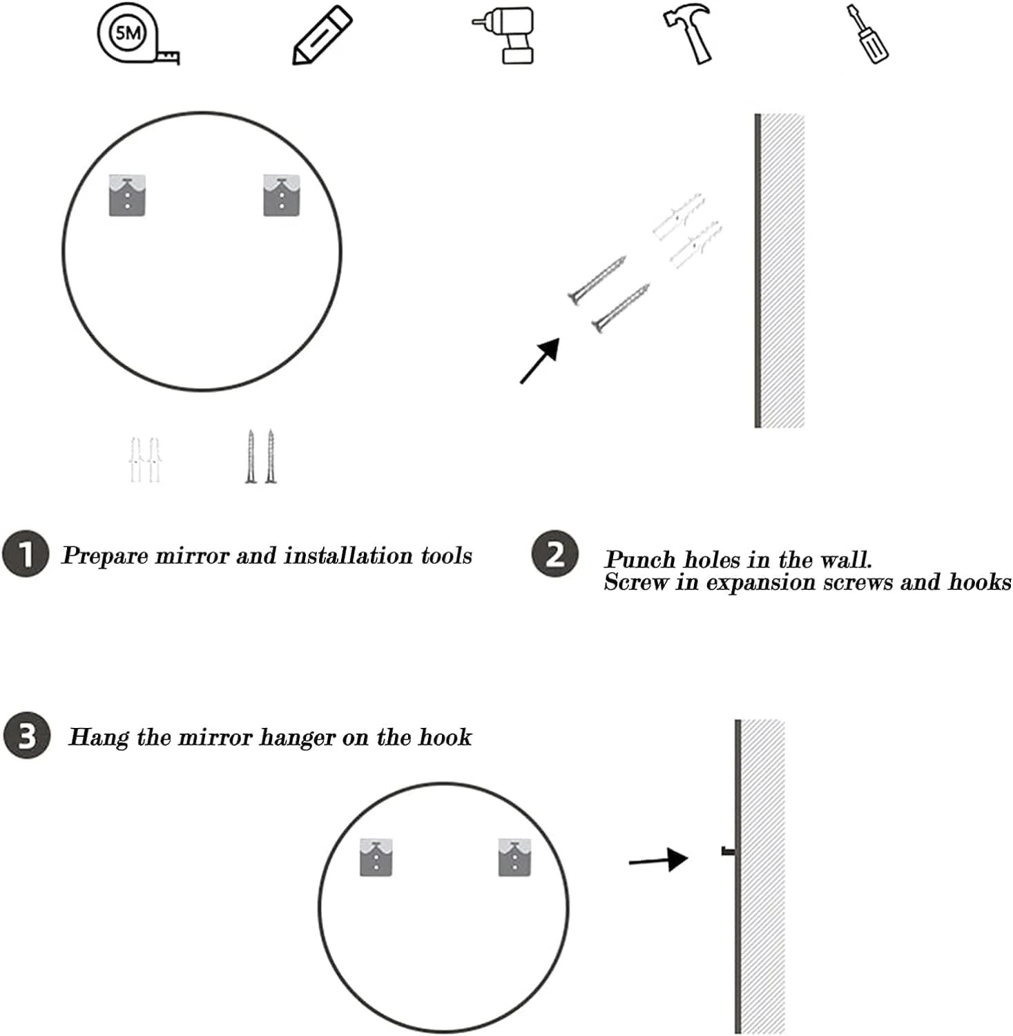 آینه حمام بدون قاب گرد نوا. آینه روشویی دیواری. کلید لمسی ضد مه دیمر دار. نور LED برای آرایش و اصلاح. اندازه 70 * 70 سانتی متر آینه حمام بدون قاب گرد نوا. آینه روشویی دیواری. کلید لمسی ضد مه دیمر دار. نور LED برای آرایش و اصلاح. اندازه 70 * 70 سانتی متر