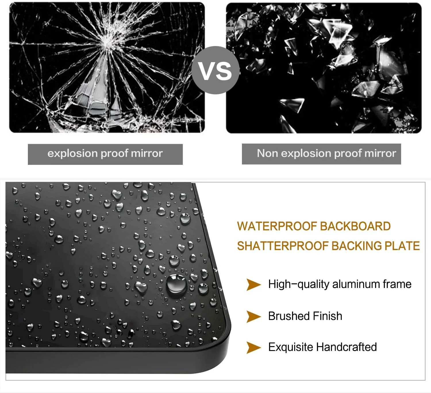 آینه حمام MUMOO BEAR، آینه بیضی دیواری با قاب فلزی برای آرایش، آینه دیواری مدرن برای حمام، راهرو، دکور دیوار اتاق نشیمن (طلایی، 51 * 83 سانتی متر) آینه حمام MUMOO BEAR، آینه بیضی دیواری با قاب فلزی برای آرایش، آینه دیواری مدرن برای حمام، راهرو، دکور دیوار اتاق نشیمن (طلایی، 51 * 83 سانتی متر)
