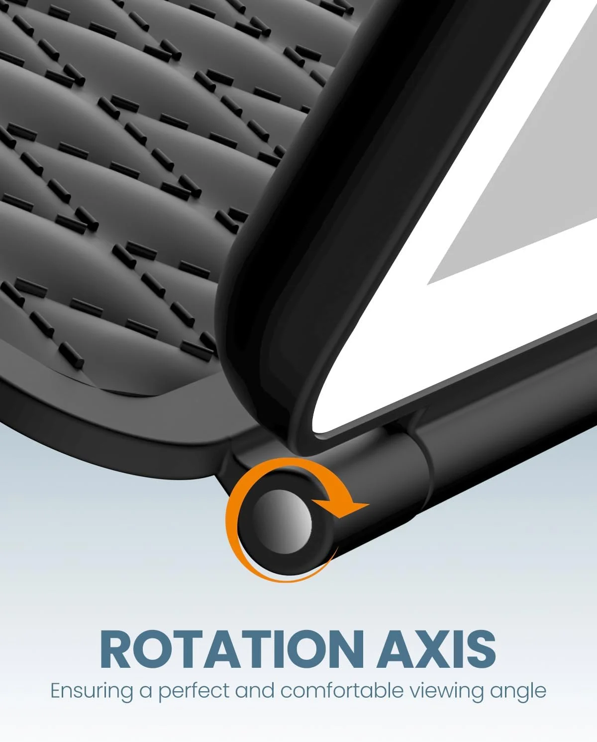 آینه آرایشی قابل حمل Moxedo، جمع و جور، فوق العاده باریک، رومیزی، تاشو، دارای صفحه لمسی با 3 حالت نور و تنظیم نور پیوسته آینه آرایشی قابل حمل Moxedo، جمع و جور، فوق العاده باریک، رومیزی، تاشو، دارای صفحه لمسی با 3 حالت نور و تنظیم نور پیوسته
