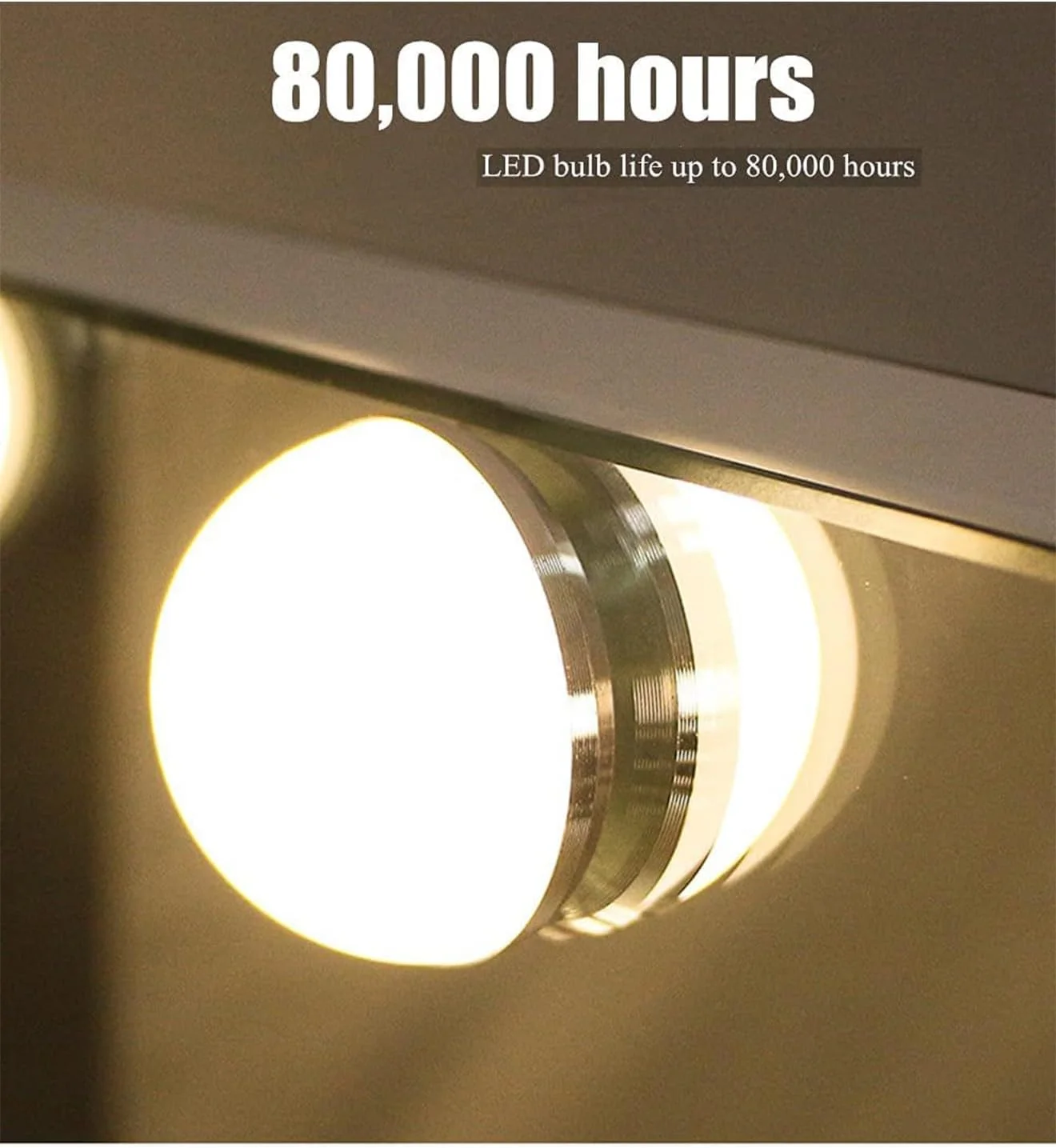 آینه آرایشی هالیوودی LIMOS با چراغ های LED، کنترل لمسی، آینه بزرگ آرایش با 15 لامپ، سفید (17LED سفید 62cmx54cm) آینه آرایشی هالیوودی LIMOS با چراغ های LED، کنترل لمسی، آینه بزرگ آرایش با 15 لامپ، سفید (17LED سفید 62cmx54cm)