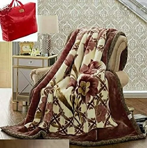 پتوی وارداتی مینک دو لایه فوق العاده نرم و لطیف Bezzilish Home از جنس پنبه لوکس مناسب تخت دو نفره (سایز کینگ، چند رنگ) سبک پتوی وارداتی مینک دو لایه فوق العاده نرم و لطیف Bezzilish Home از جنس پنبه لوکس مناسب تخت دو نفره (سایز کینگ، چند رنگ) سبک