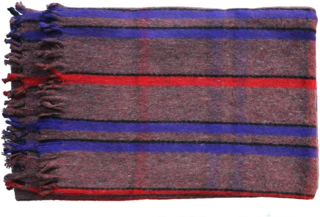 پتو پشمی برجسته Bezzilish Home برای تخت یک نفره سنگین زمستانی سایز کامل برای اهدا و هدیه؛ چند رنگ (بسته 1 عددی)