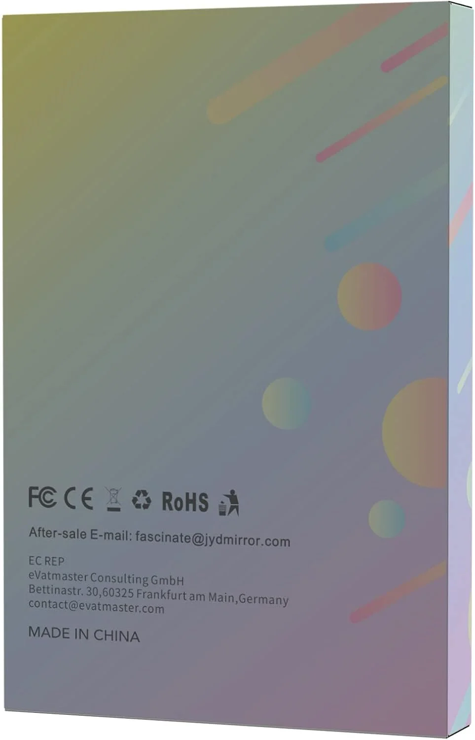 آینه آرایشی مسافرتی قابل شارژ FUNTOUCH با 72 چراغ LED، آینه زیبایی قابل حمل با نور، دارای 3 رنگ نور، صفحه لمسی دیمر دار، آینه آرایشی تاشو LED رومیزی با چراغ