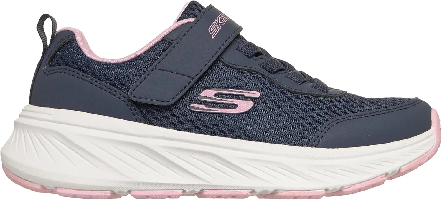 کفش ورزشی دخترانه اسکیچرز مدل EDGERIDE با بست قلاب و حلقه - 303981L-NVLV کفش ورزشی دخترانه اسکیچرز مدل EDGERIDE با بست قلاب و حلقه - 303981L-NVLV