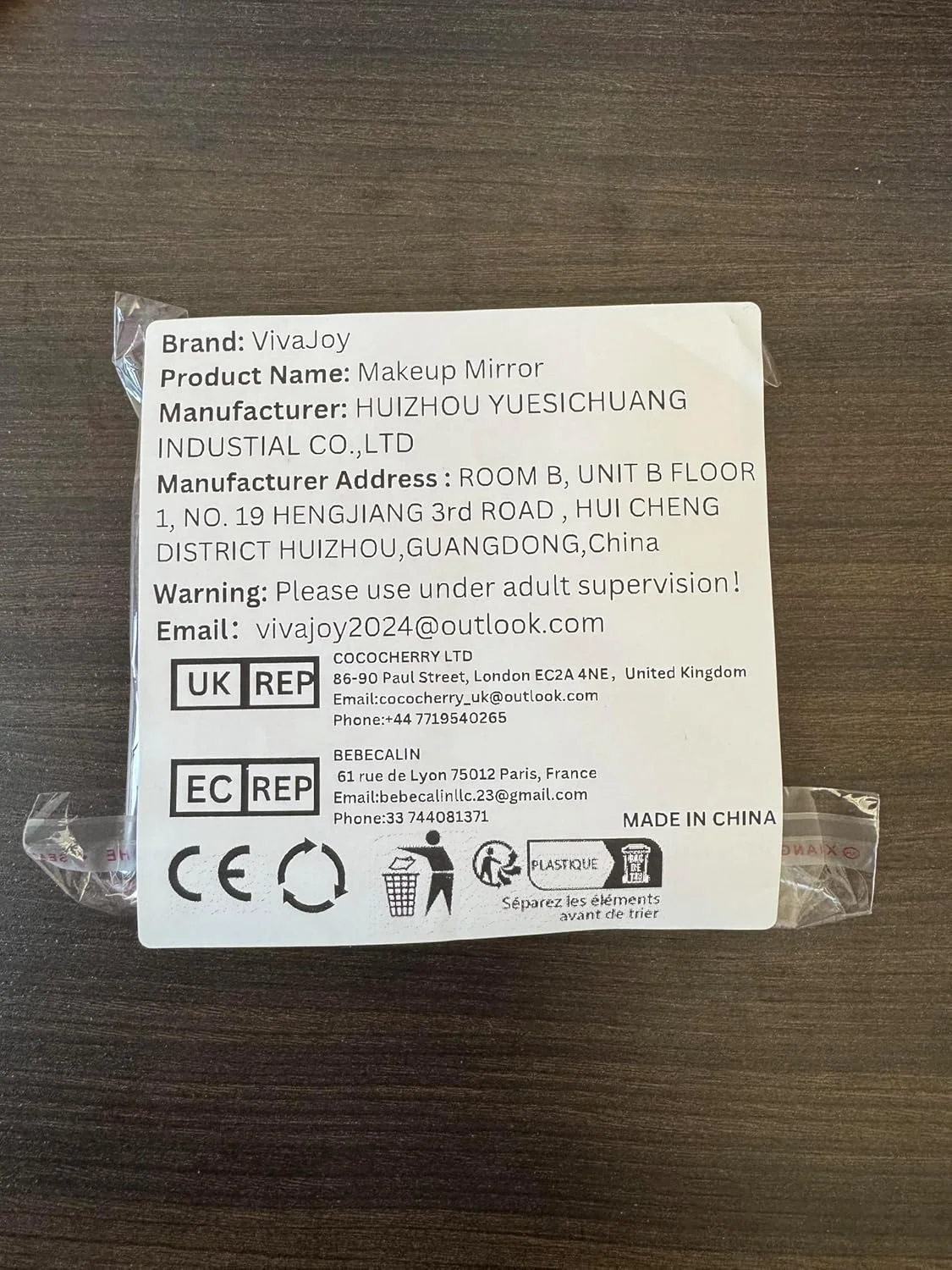 آینه جیبی شیک VivaJoy هدیه تولد 50 سالگی برای زنان - هدیه ای ایده آل برای مادربزرگ، مادر، بهترین دوست، دختر، خواهر