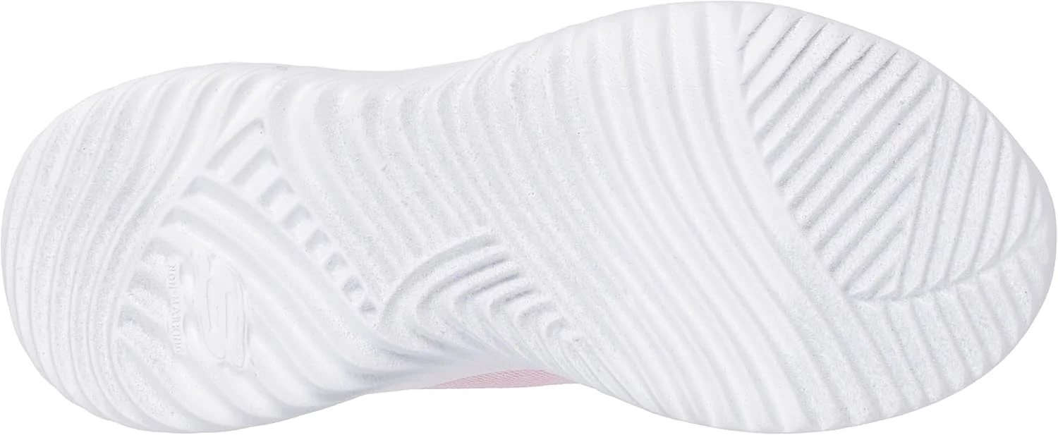 کفش ورزشی دخترانه اسکیچرز مدل BOUNDER، صورتی روشن، سایز 23