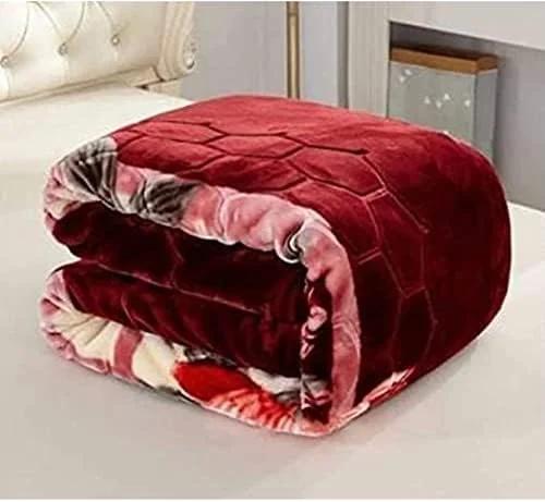 پتوی خانگی کره‌ای آلسیتیک، سنگین، گرم، زیبا، دو لایه، مینک، دو لایه، مناسب برای زمستان.